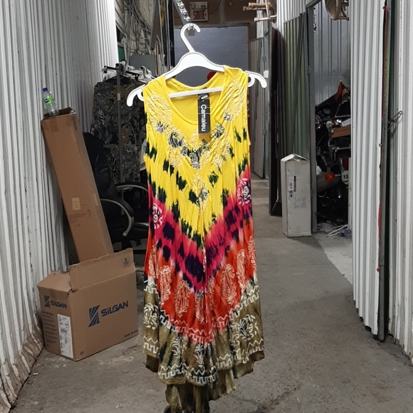 🚺 Ladies Summer  Dress 👗 - Picture 1 of 7